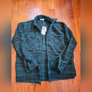 Men's Green Plaid Jacket